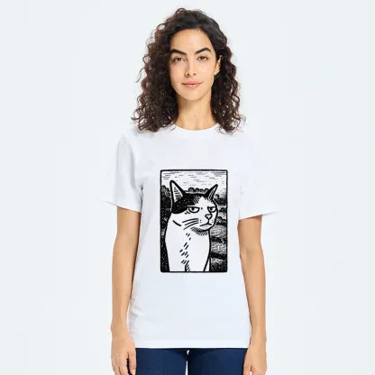 Tokyo-Tiger Cat's Hateful Eyes Classic T-Shirt