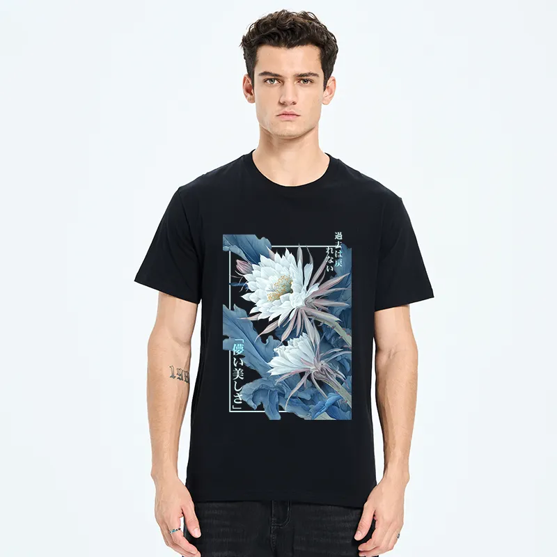 Tokyo-Tiger Vintage Epiphyllum-Short-lived beauty Poster Classic T-Shirt