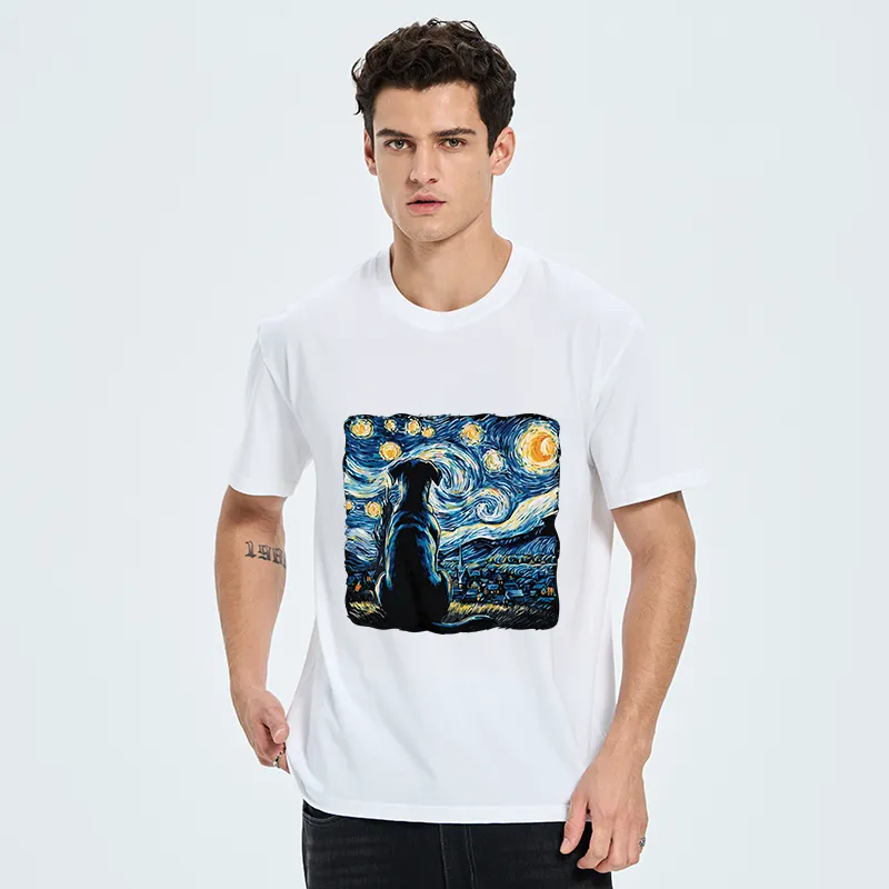 Tokyo-Tiger Starry Night Dog Classic T-Shirt