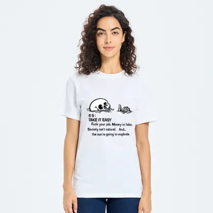 Tokyo-Tiger Skeleton Ridicule Classic T-Shirt