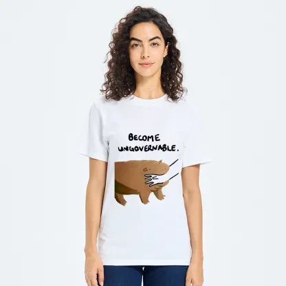 Tokyo-Tiger Moo Deng Bites Someone's Arm Classic T-Shirt