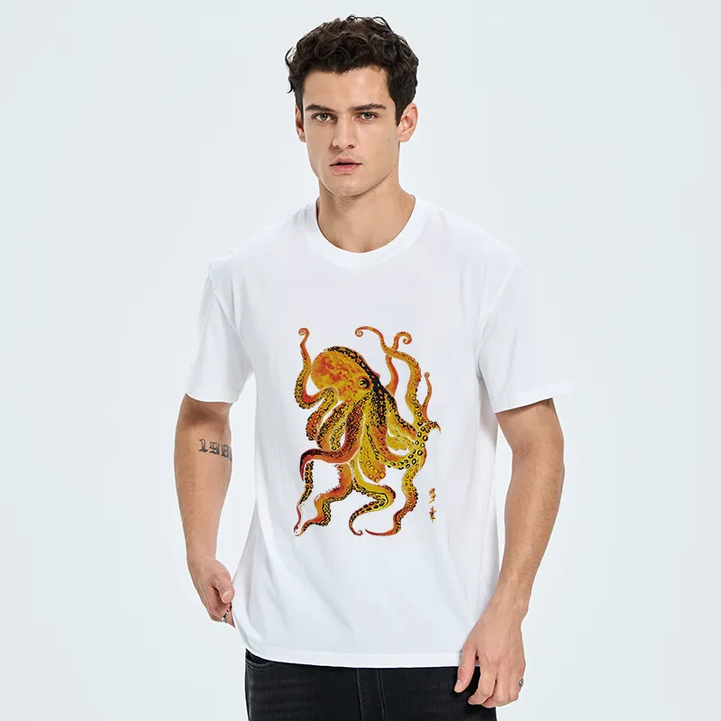 Tokyo-Tiger Deep Sea Gorgeous Octopus Classic T-Shirt