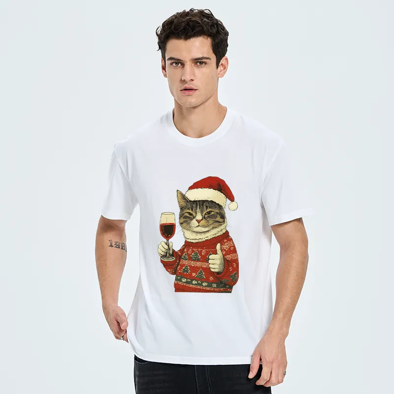 Tokyo-Tiger Christmas Cat Likes Classic T-Shirt