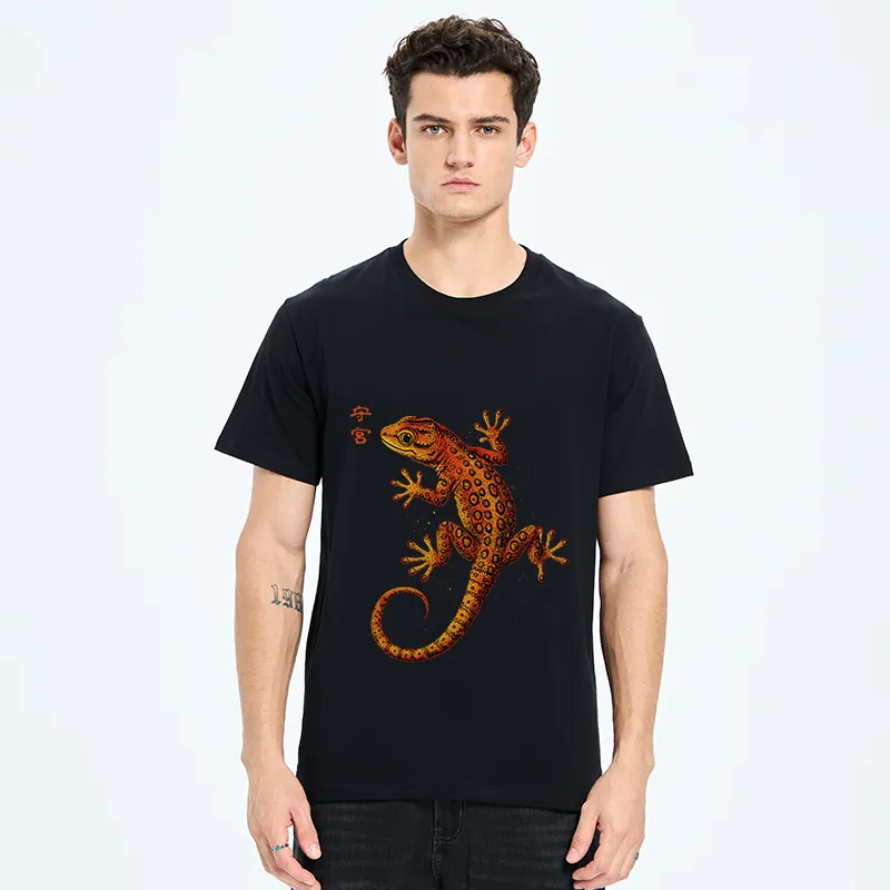 Tokyo-Tiger Retro Gecko Funny Classic T-Shirt