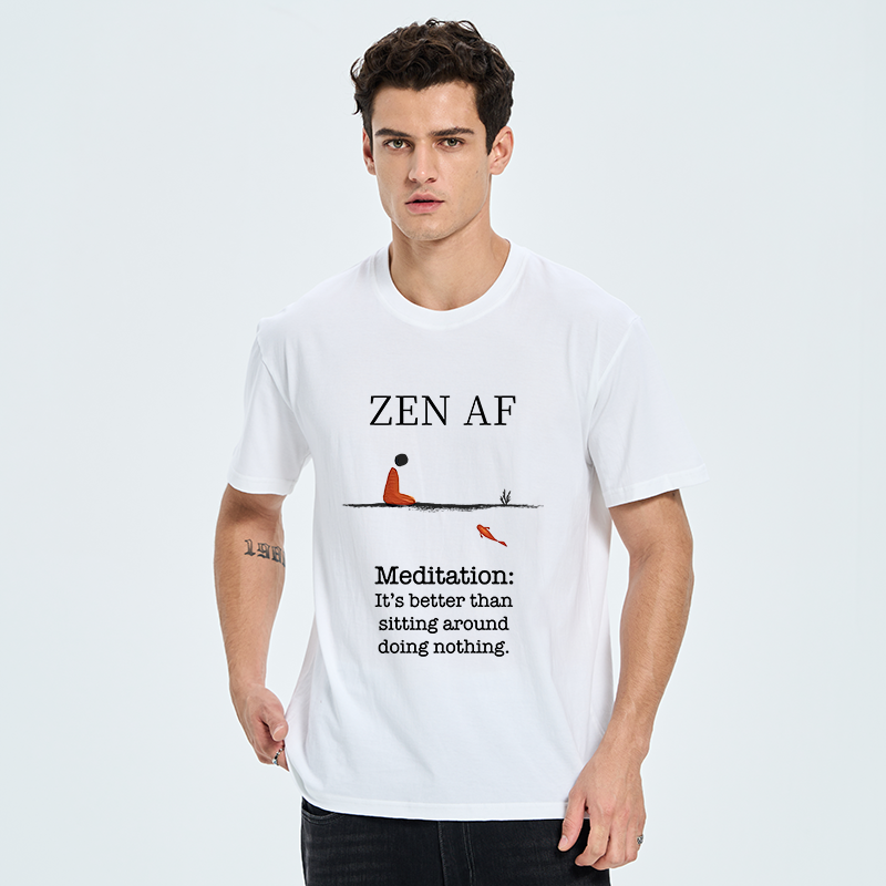 Tokyo-Tiger Zen Vibes Only: The Power of Meditation Classic T-Shirt