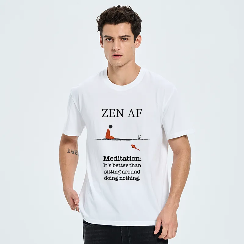 Tokyo-Tiger Zen Vibes Only: The Power of Meditation Classic T-Shirt