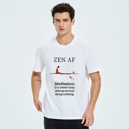 Tokyo-Tiger Zen Vibes Only: The Power of Meditation Classic T-Shirt