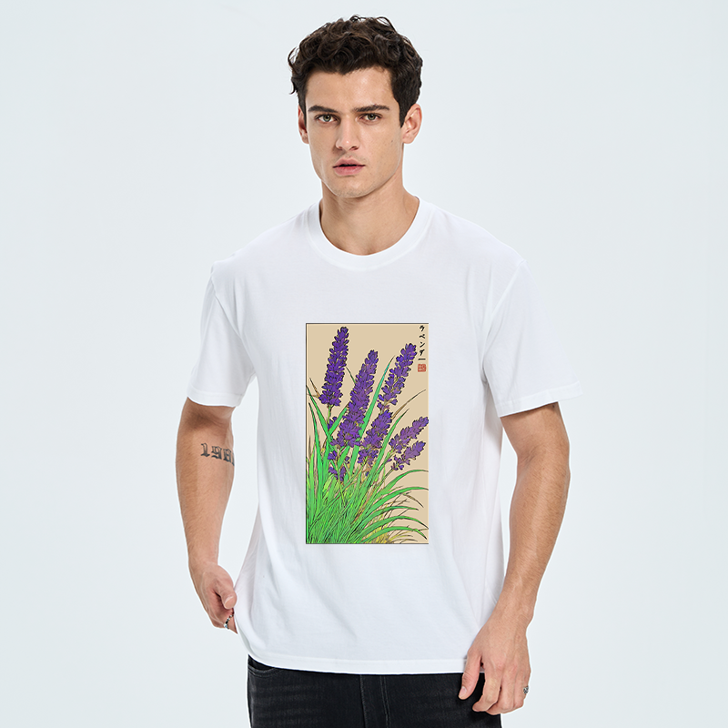 Tokyo-Tiger Japanese Lavender Classic T-Shirt