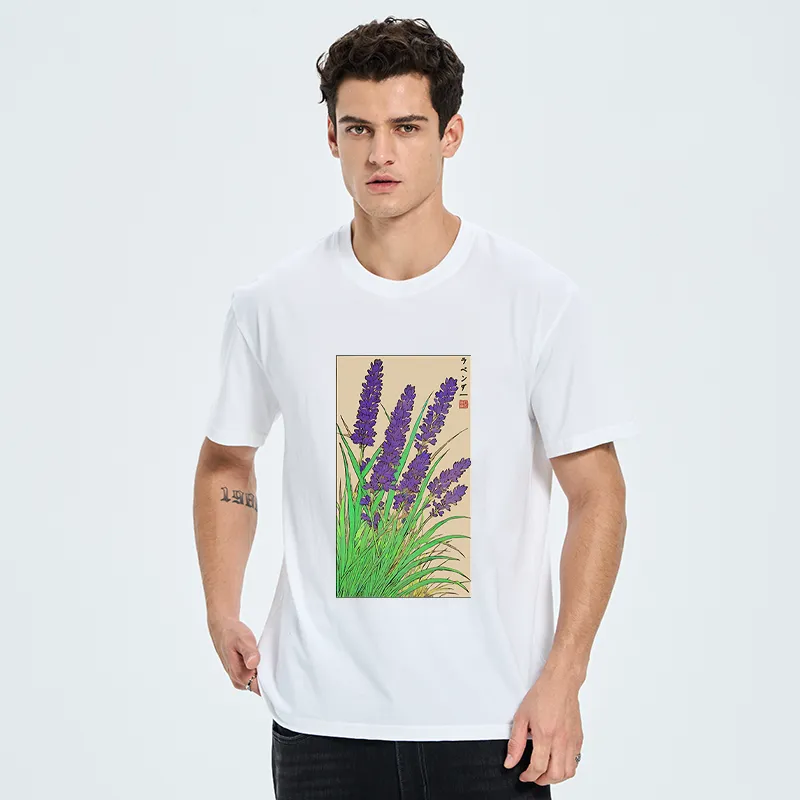 Tokyo-Tiger Japanese Lavender Classic T-Shirt