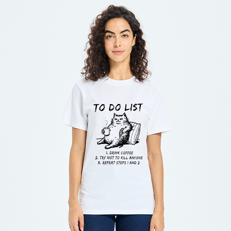 Tokyo-Tiger Cat's To-Do List Classic T-Shirt