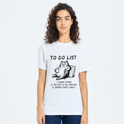Tokyo-Tiger Cat's To-Do List Classic T-Shirt