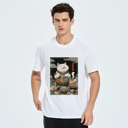 Tokyo-Tiger The Ramen-Loving Cat Classic T-Shirt