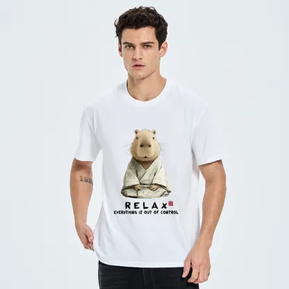 Tokyo-Tiger Zen Capybara：Relax, it's all chaos Classic T-Shirt