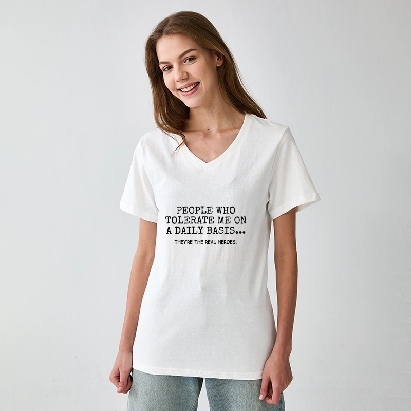 Tokyo-Tiger Anyone Who Puts Up With Me Is A Hero Classic T-Shirt