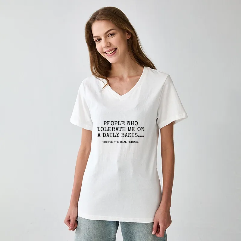 Tokyo-Tiger Anyone Who Puts Up With Me Is A Hero Classic T-Shirt