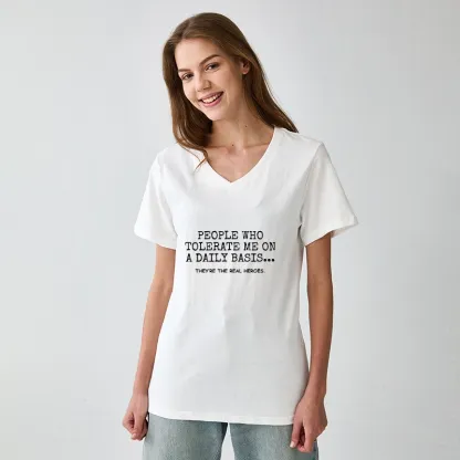 Tokyo-Tiger Anyone Who Puts Up With Me Is A Hero Classic T-Shirt