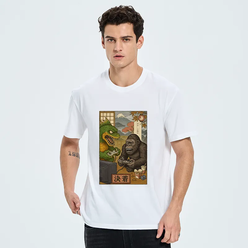 Tokyo-Tiger Monsters Play Games Classic T-Shirt