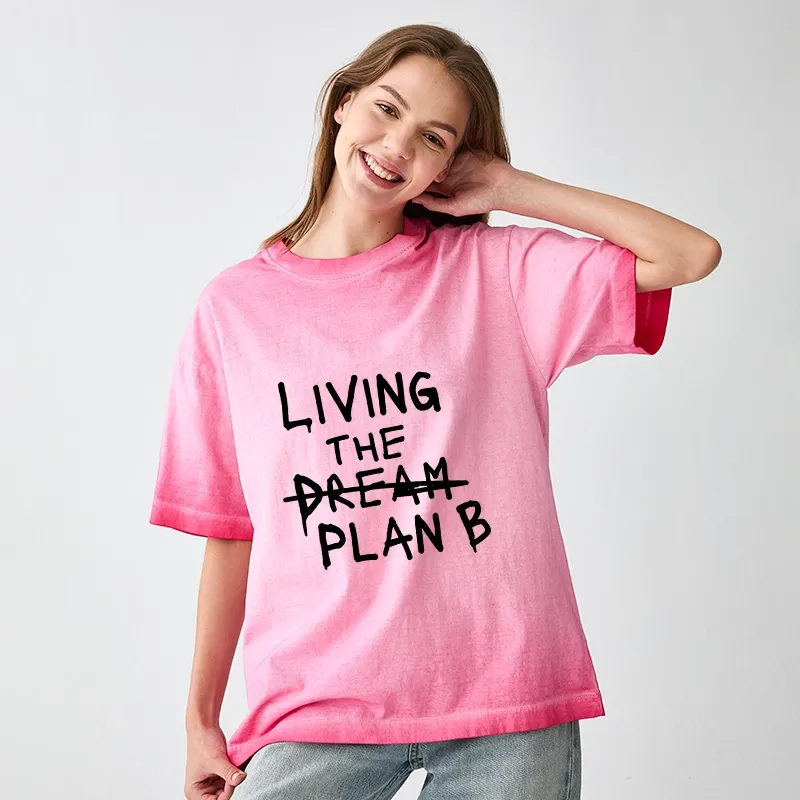 Tokyo-Tiger Implement Plan B Gradient Washed T-Shirt