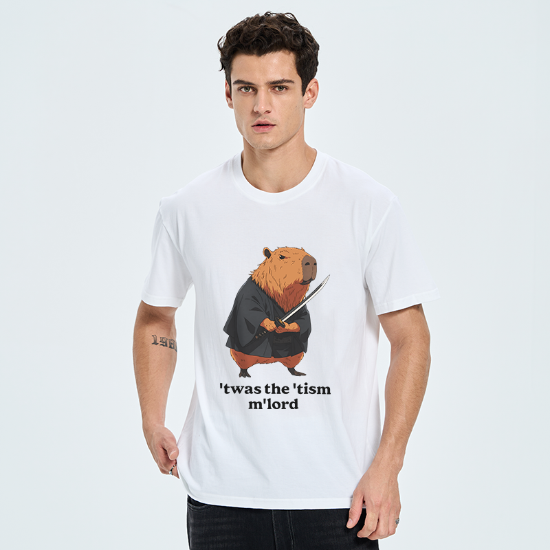 Tokyo-Tiger Focused Samurai Capybara Classic T-Shirt