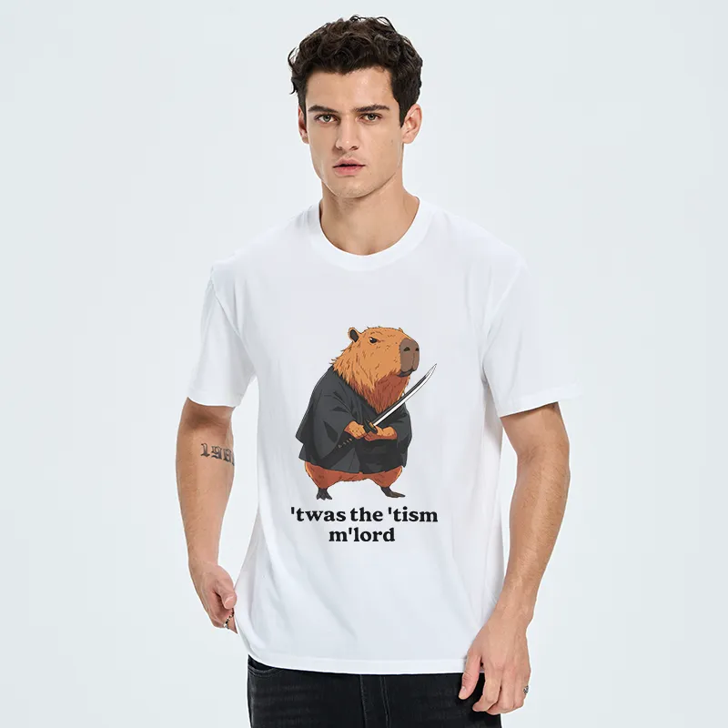 Tokyo-Tiger Focused Samurai Capybara Classic T-Shirt