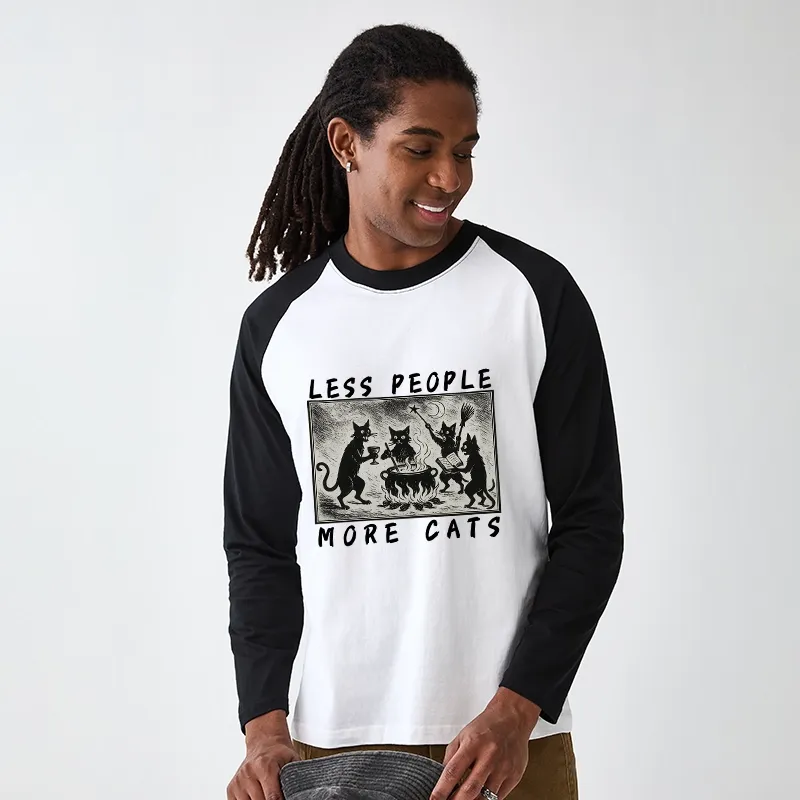 Tokyo-Tiger Cat Sacrifice Ceremony Raglan Long Sleeve T-shirt