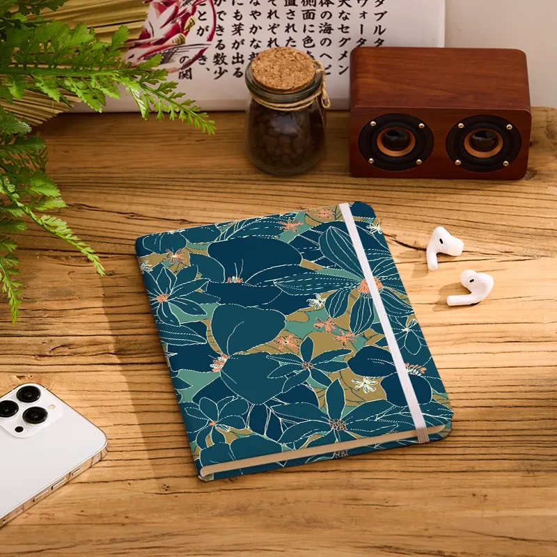 Tokyo-Tiger Blooming Flowers Notebook