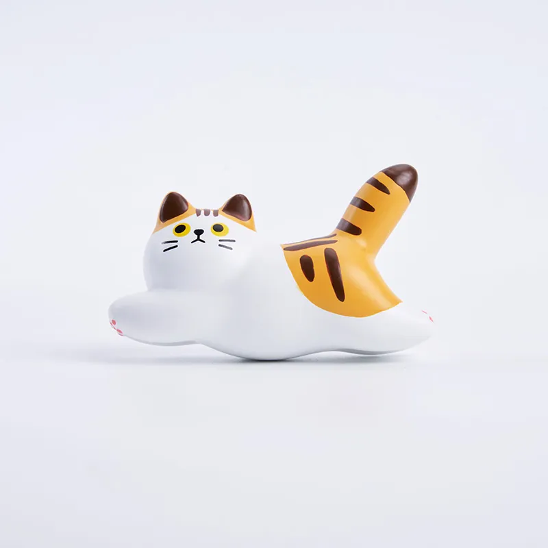 Tokyo-Tiger Orange Striped Cat Fridge Magnet