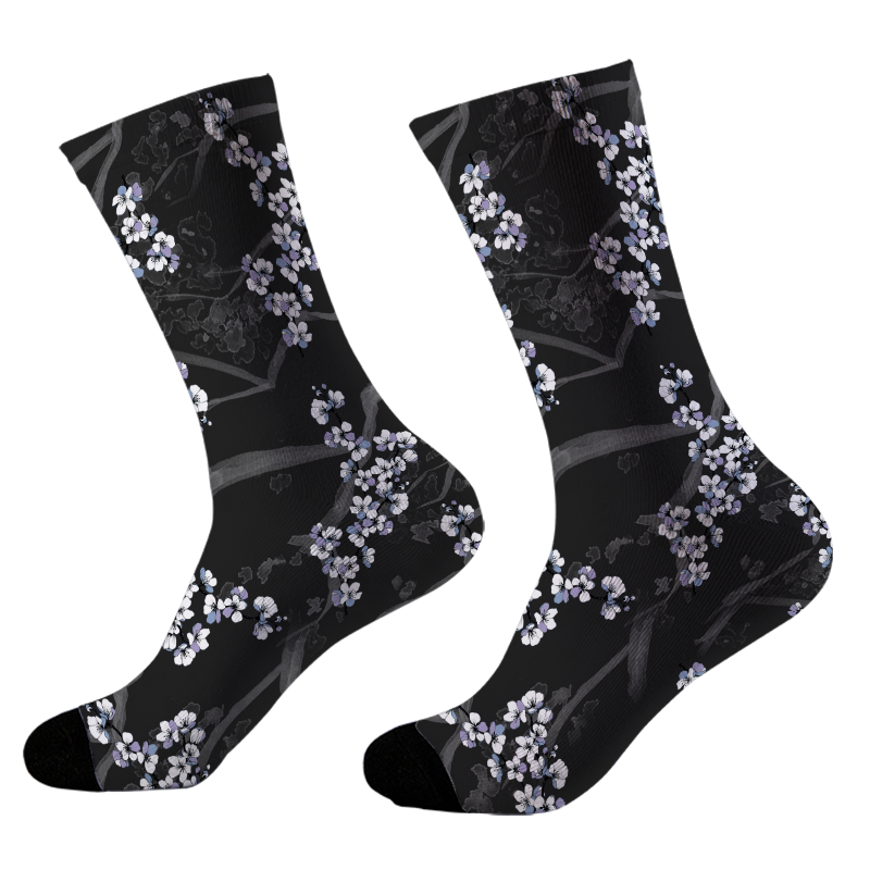 Tokyo-Tiger Dark Night Sakura Socks