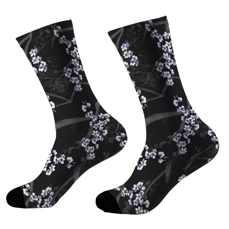 Tokyo-Tiger Dark Night Sakura Socks Sale