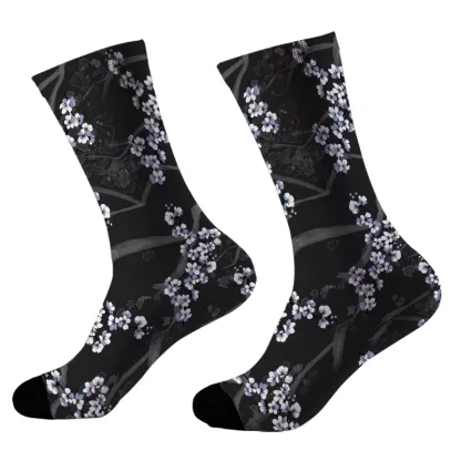 Tokyo-Tiger Dark Night Sakura Socks
