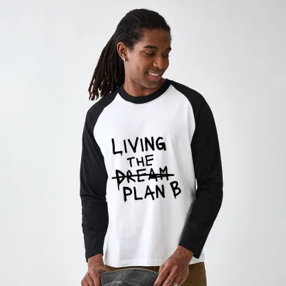 Tokyo-Tiger Implement Plan B Raglan Long Sleeve T-shirt