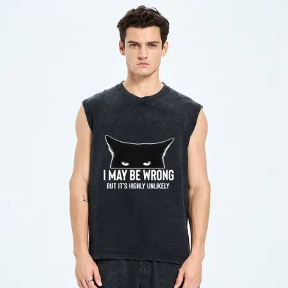 Tokyo-Tiger Cat Can Do No Wrong Washed Tank