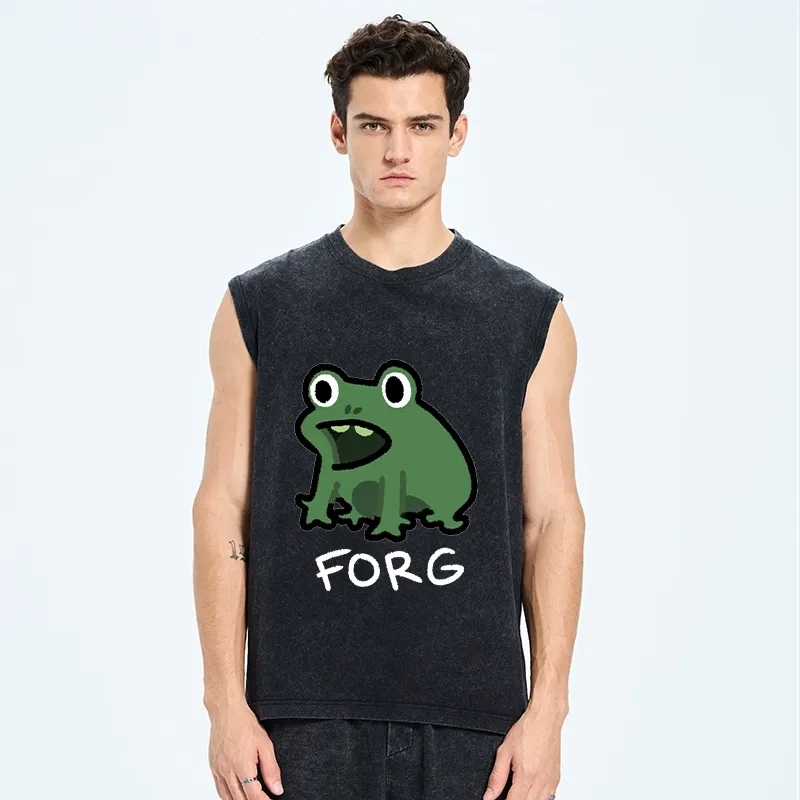 Tokyo-Tiger Funny Forg Japan Washed Tank