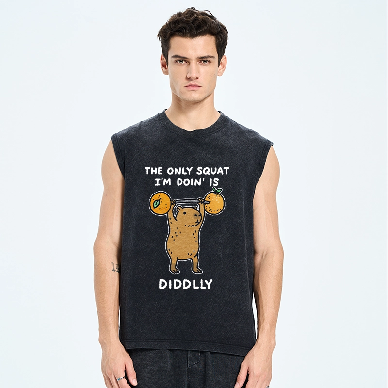 Tokyo-Tiger Diddly Capybara Washed Tank