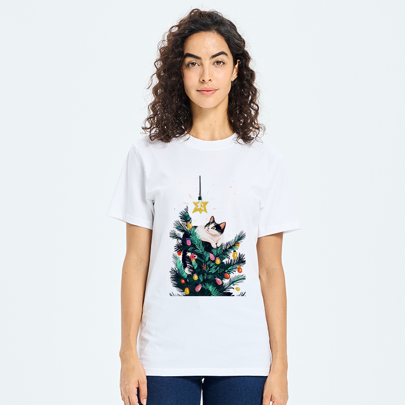 Tokyo-Tiger Cute Christmas Cat Japan Classic T-Shirt