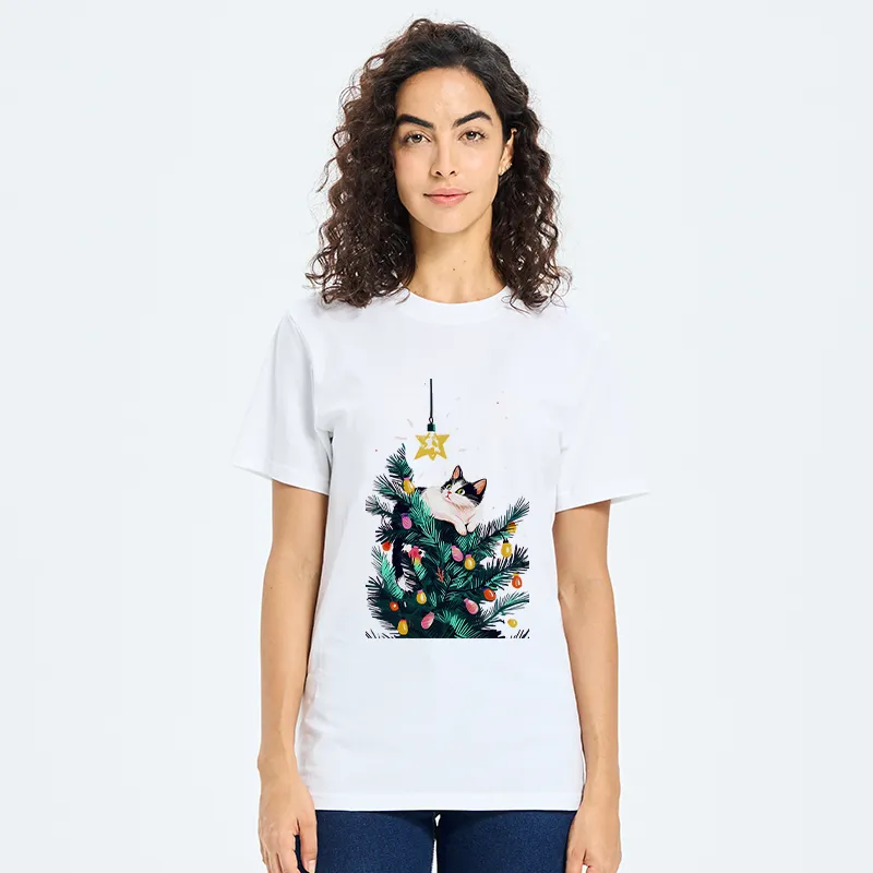 Tokyo-Tiger Cute Christmas Cat Japan Classic T-Shirt