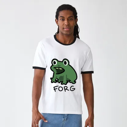 Tokyo-Tiger Funny Forg Japan Trim T-Shirt