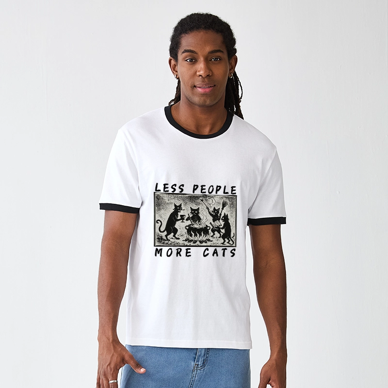 Tokyo-Tiger Cat Sacrifice Ceremony Trim T-Shirt