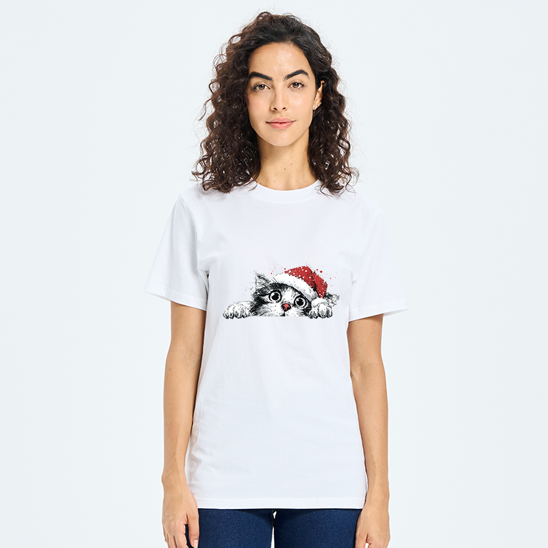 Tokyo-Tiger The Curious Christmas Cat Classic T-Shirt