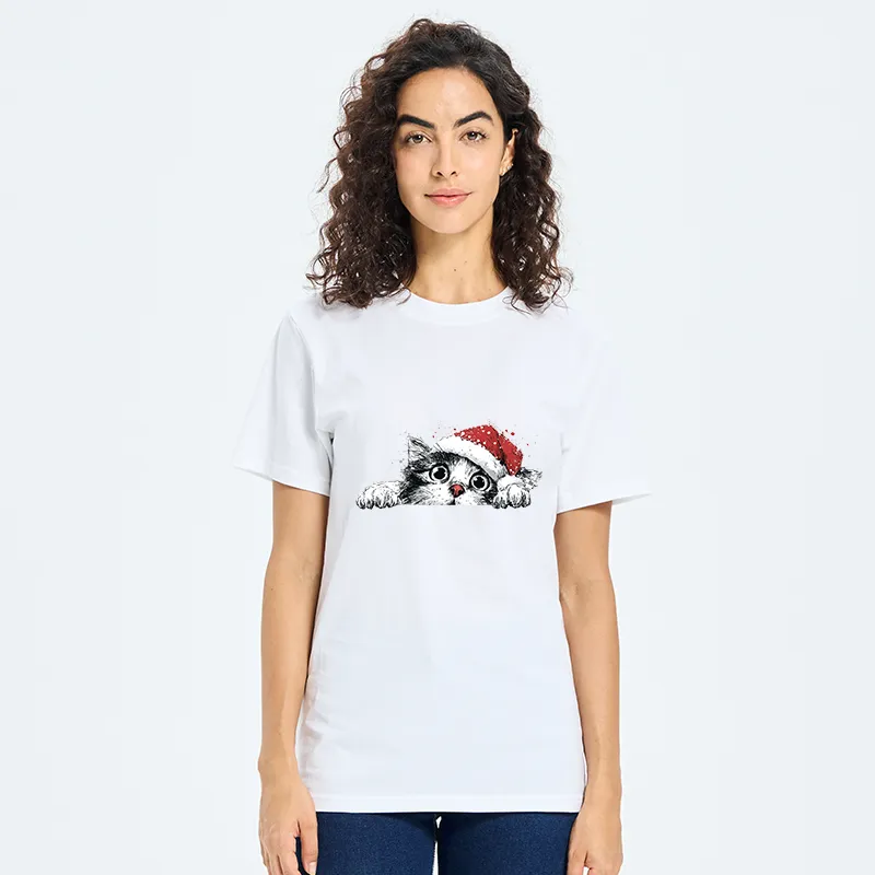 Tokyo-Tiger The Curious Christmas Cat Classic T-Shirt