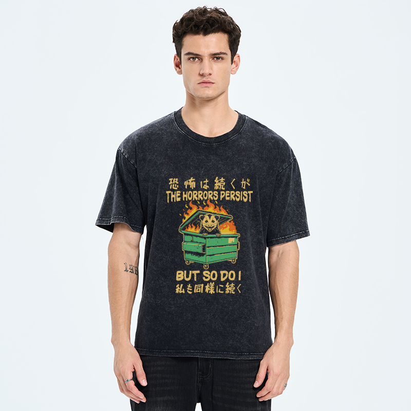 Tokyo-Tiger The Terror Persist Washed T-Shirt