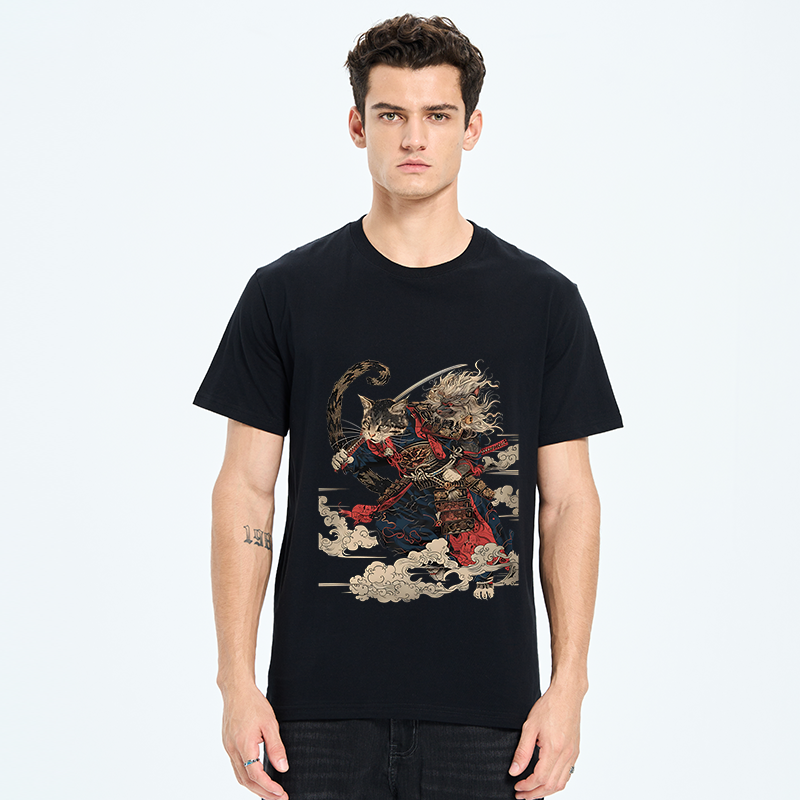 Tokyo-Tiger Gorgeous Samurai Cat Classic T-Shirt