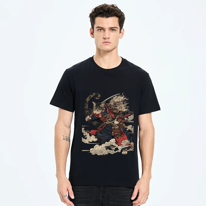Tokyo-Tiger Gorgeous Samurai Cat Classic T-Shirt