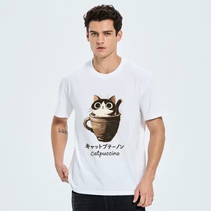 Tokyo-Tiger Cat Cappuccino Classic T-Shirt