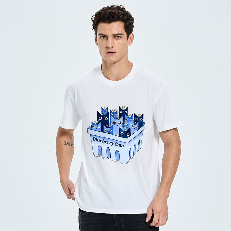 Tokyo-Tiger Blueberry Cats Classic T-Shirt