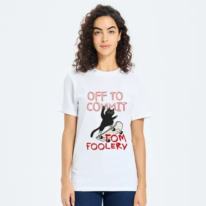 Tokyo-Tiger Cat Went To Do Bad Things Classic T-Shirt
