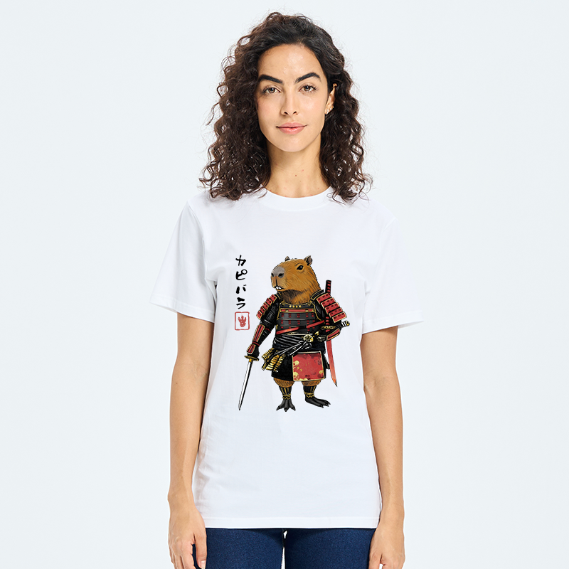 Tokyo-Tiger Capybara Samurai Wearing Armor Classic T-Shirt