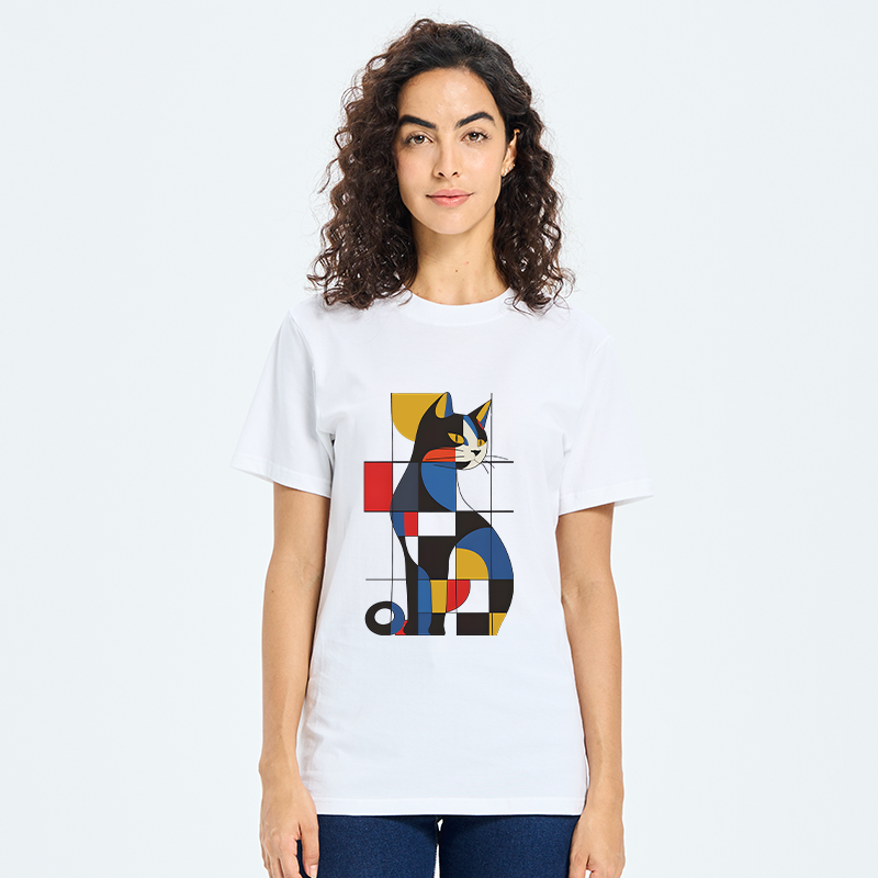 Tokyo-Tiger Mondrian Cat Classic T-Shirt