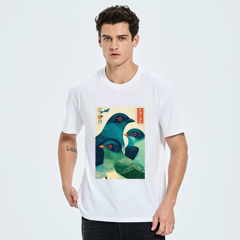 Tokyo-Tiger Petrels Of The Painted Sea Classic T-Shirt