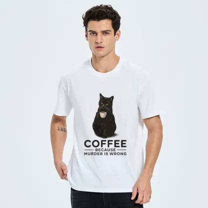 Tokyo-Tiger Can't Commit Murder So I'll Drink Coffee Classic T-Shirt